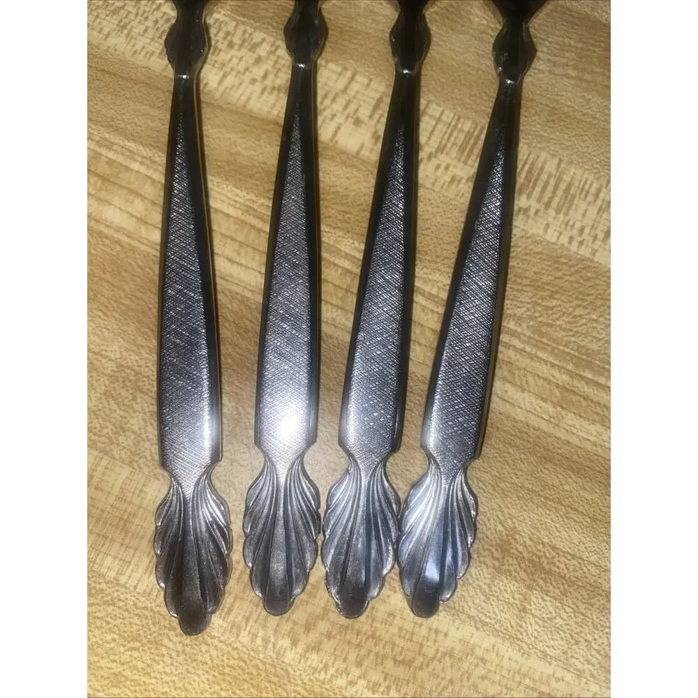 Set Of 4 Forks MCM National Stainless Steel “La Costa” Pattern Flatware